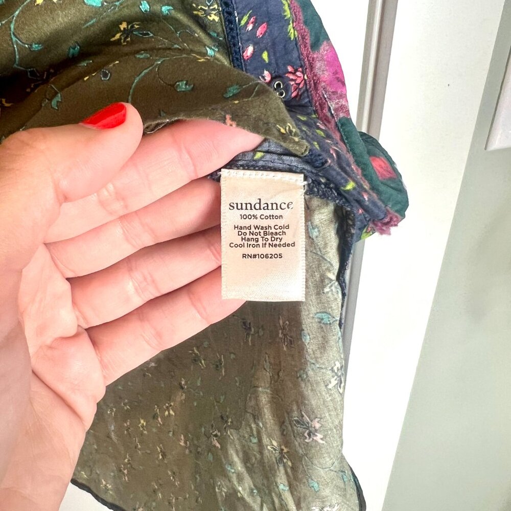 Sundance Harriet Patchwork Cottagecore Floral But… - image 4